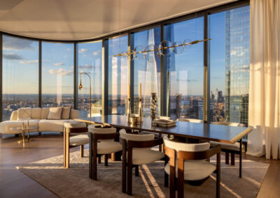 Penthouse designed at The Greenwich by Rafael Viñoly